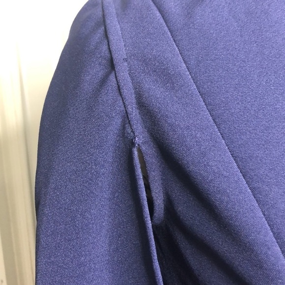 Rare London Dark Blue Dress Cape Buttons 4 - Picture 5 of 10